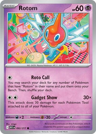 Rotom, ME: Ascended Heroes