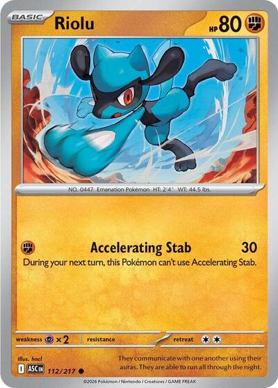 Riolu, ME: Ascended Heroes
