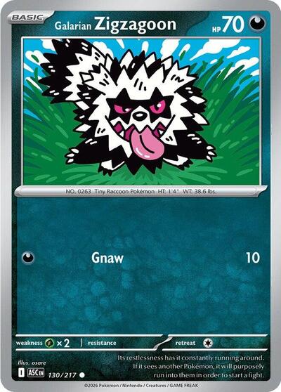 Galarian Zigzagoon, ME: Ascended Heroes