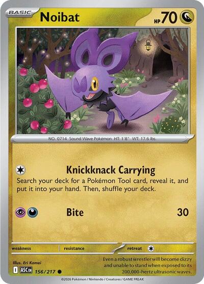 Noibat, ME: Ascended Heroes
