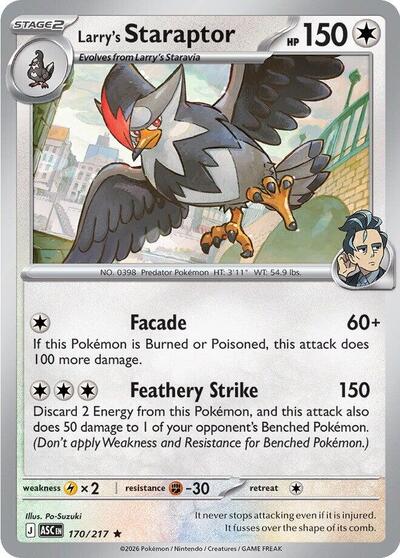 Larry's Staraptor, ME: Ascended Heroes