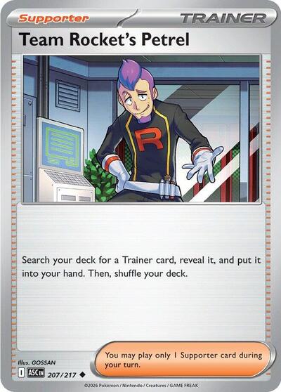 Team Rocket's Petrel, ME: Ascended Heroes