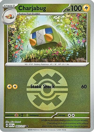 Charjabug (Quick Ball), ME: Ascended Heroes