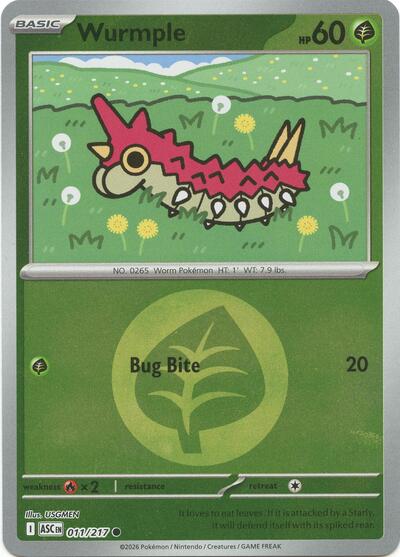 Wurmple (Energy Symbol Pattern), ME: Ascended Heroes