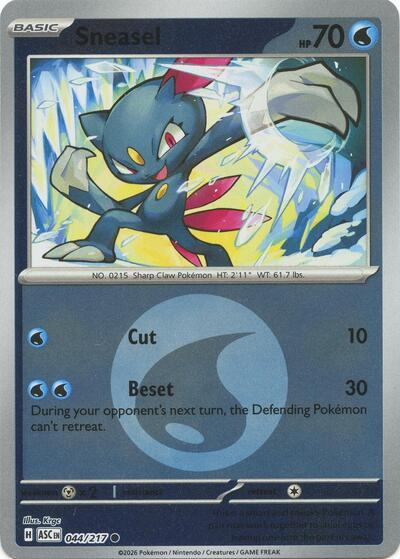 Sneasel (Energy Symbol Pattern), ME: Ascended Heroes