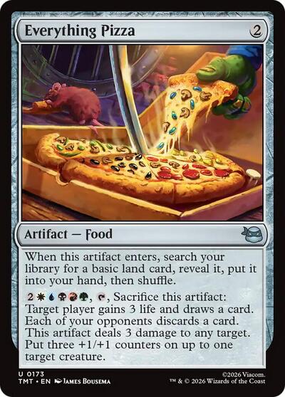 Everything Pizza, Teenage Mutant Ninja Turtles