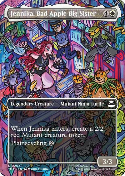 Jennika, Bad Apple Big Sister (Borderless), Teenage Mutant Ninja Turtles