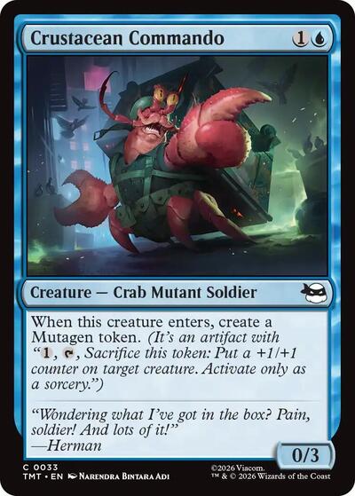 Crustacean Commando, Teenage Mutant Ninja Turtles