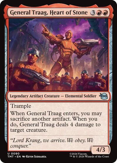 General Traag, Heart of Stone, Teenage Mutant Ninja Turtles