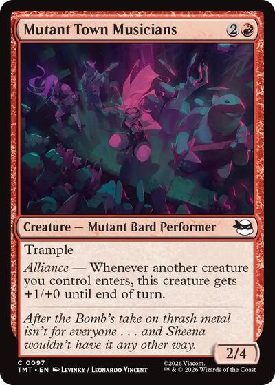 Mutant Town Musicians, Teenage Mutant Ninja Turtles