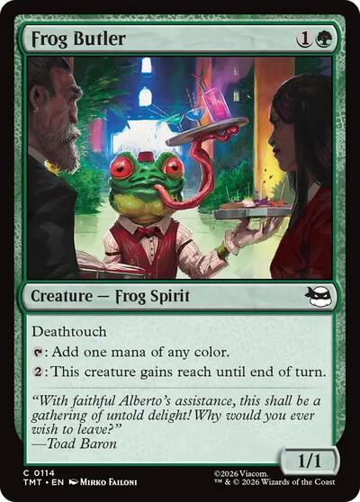 Frog Butler, Teenage Mutant Ninja Turtles