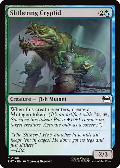 Slithering Cryptid, Teenage Mutant Ninja Turtles
