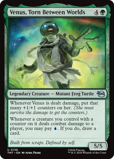 Venus, Torn Between Worlds, Teenage Mutant Ninja Turtles