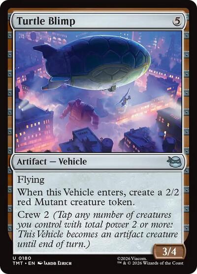 Turtle Blimp, Teenage Mutant Ninja Turtles