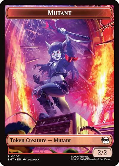 Mutant // Mutagen Double-Sided Token, Teenage Mutant Ninja Turtles