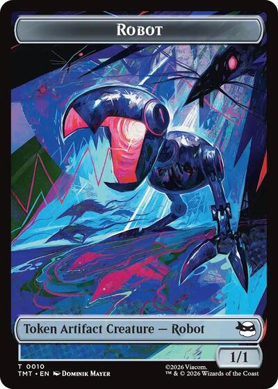 Robot // Mutagen Double-Sided Token, Teenage Mutant Ninja Turtles