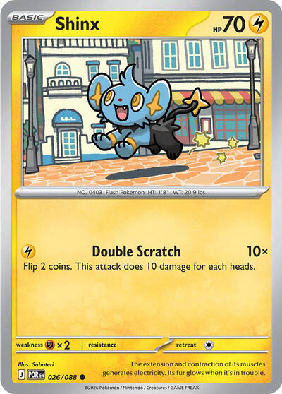 Shinx, ME03: Perfect Order