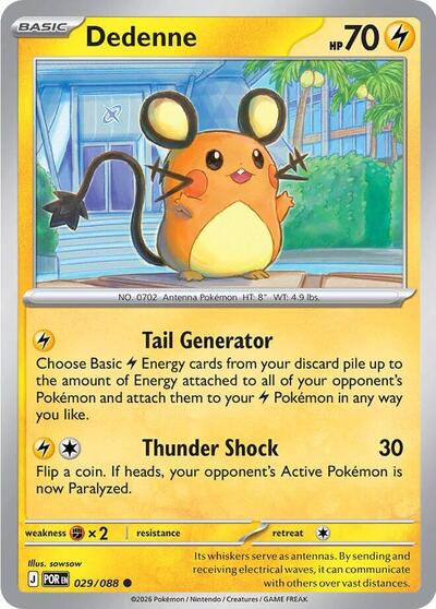 Dedenne, ME03: Perfect Order
