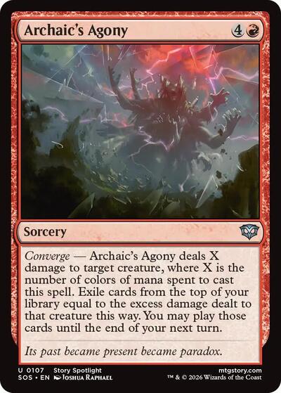 Archaic's Agony, Secrets of Strixhaven