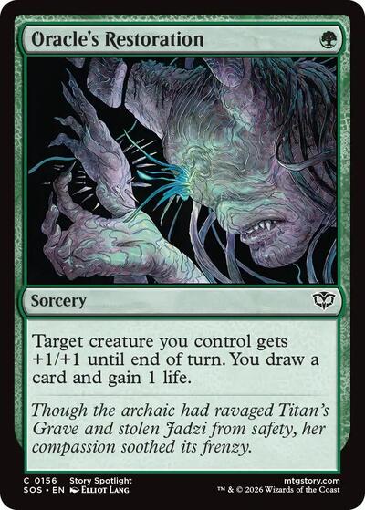Oracle's Restoration, Secrets of Strixhaven