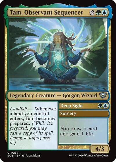 Tam, Observant Sequencer, Secrets of Strixhaven