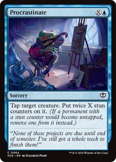 Procrastinate, Secrets of Strixhaven