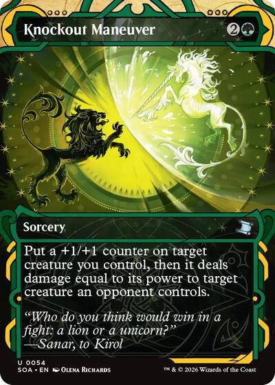 Knockout Maneuver, Secrets of Strixhaven: Mystical Archive