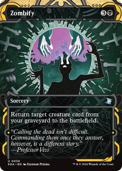 Zombify, Secrets of Strixhaven: Mystical Archive