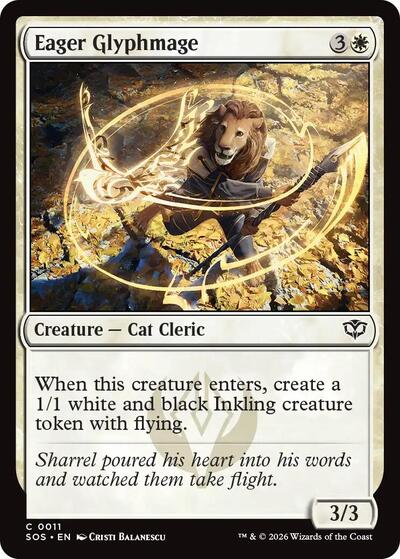 Eager Glyphmage, Secrets of Strixhaven