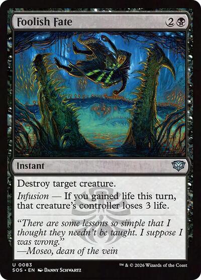 Foolish Fate, Secrets of Strixhaven
