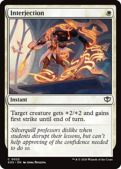 Interjection, Secrets of Strixhaven