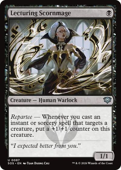 Lecturing Scornmage, Secrets of Strixhaven