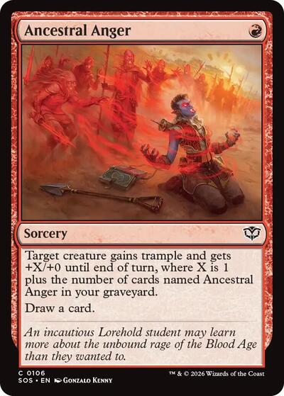 Ancestral Anger, Secrets of Strixhaven