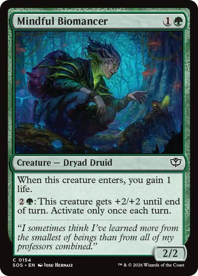 Mindful Biomancer, Secrets of Strixhaven