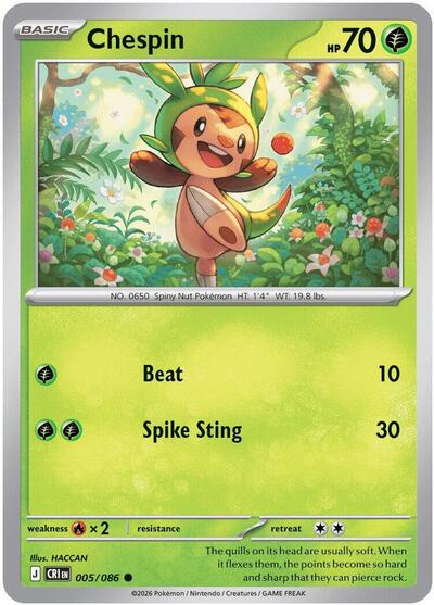 Chespin, ME04: Chaos Rising