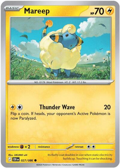 Mareep, ME04: Chaos Rising