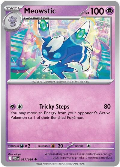 Meowstic, ME04: Chaos Rising