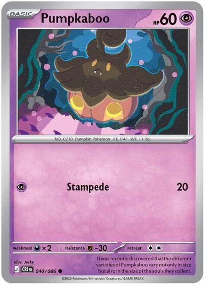 Pumpkaboo, ME04: Chaos Rising