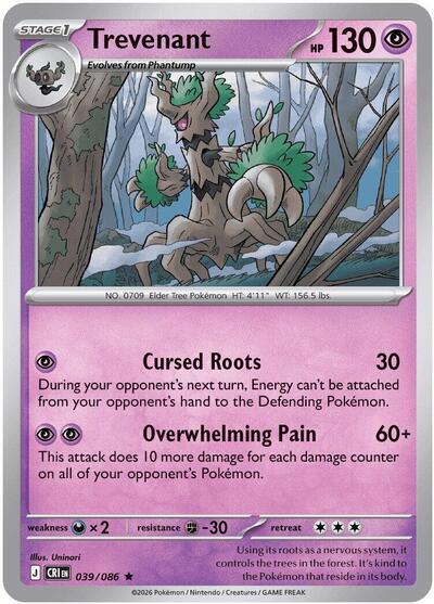 Trevenant, ME04: Chaos Rising