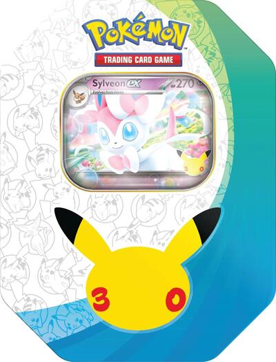 30th Celebration ex Tin [Sylveon ex], ME: 30th Celebration