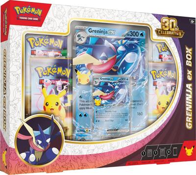30th Celebration Greninja ex Box, ME: 30th Celebration