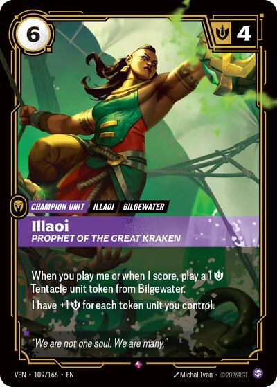 Illaoi, Prophet of the Great Kraken, Vendetta