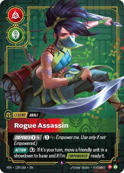 Akali, Rogue Assassin, Vendetta