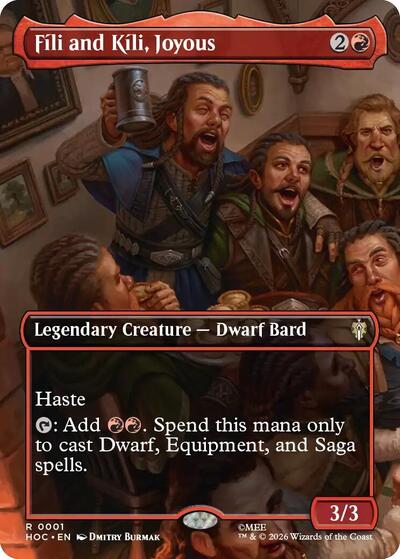 Fili and Kili, Joyous (Borderless), The Hobbit: Eternal-Legal
