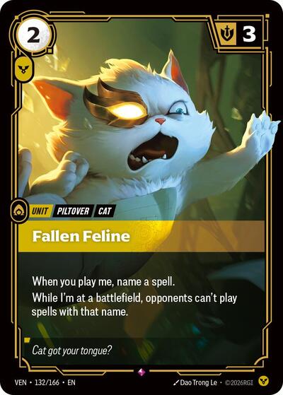 Fallen Feline, Vendetta