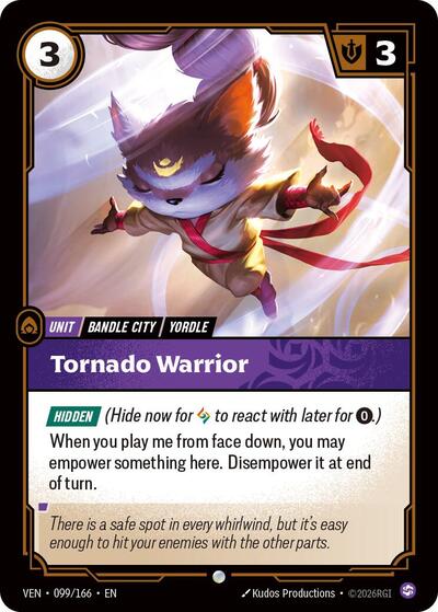 Tornado Warrior, Vendetta