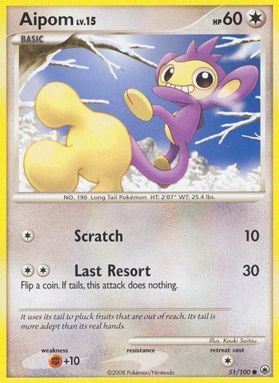 Aipom (51), Majestic Dawn