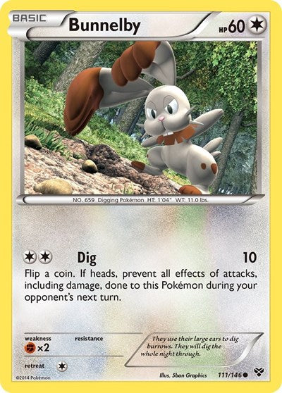 Bunnelby, XY Base Set