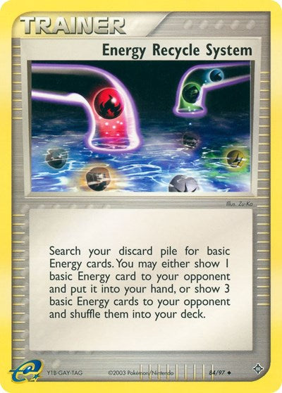 Energy Recycle System, EX Dragon