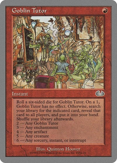 Goblin Tutor, Unglued